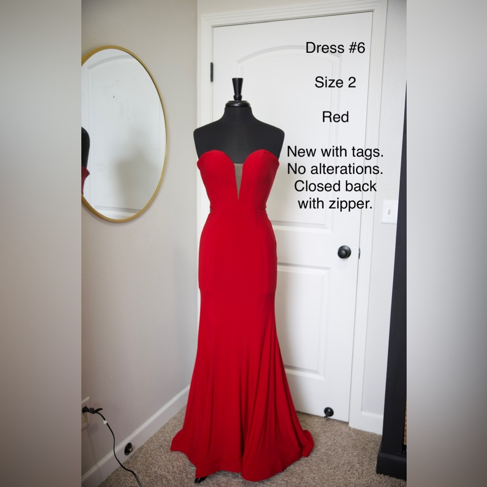 Red Dress - size 2